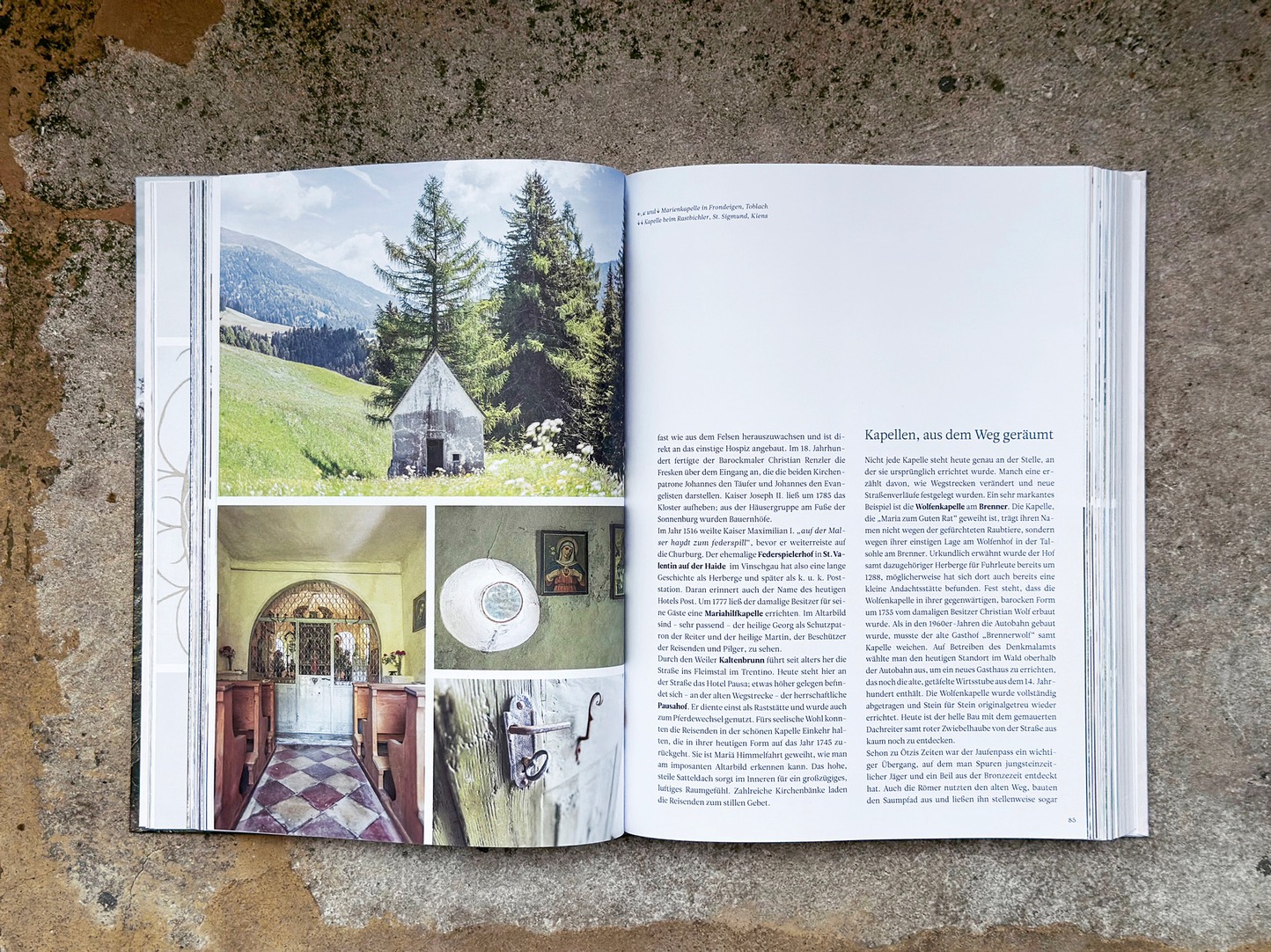 Cappelle in Alto Adige / South Tyrol chapels 