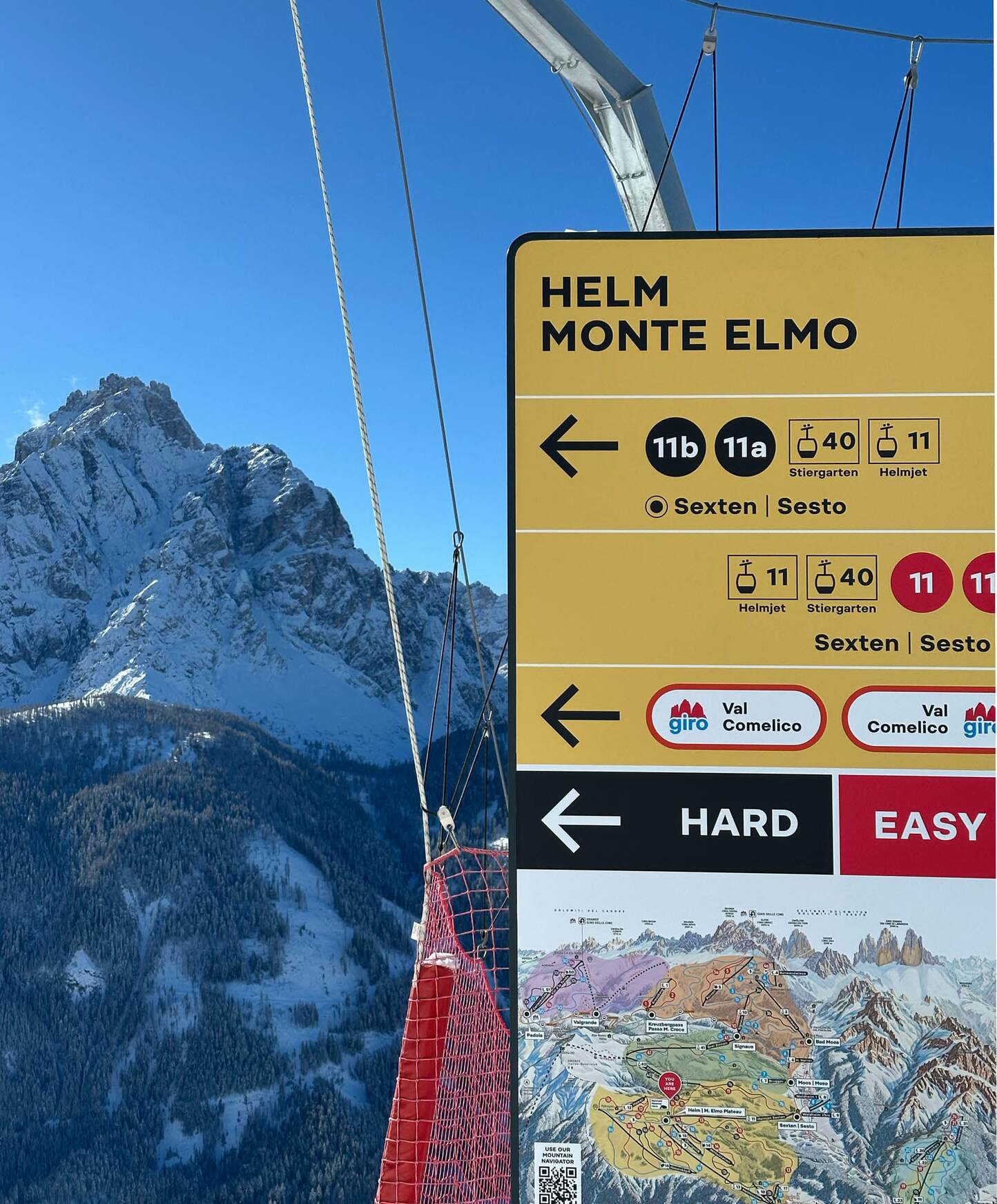 Wayfinding on the slopes