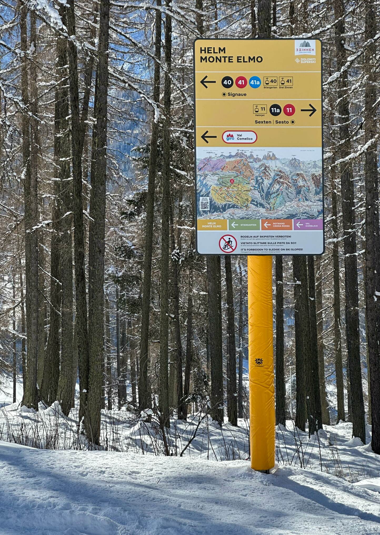 Wayfinding on the slopes