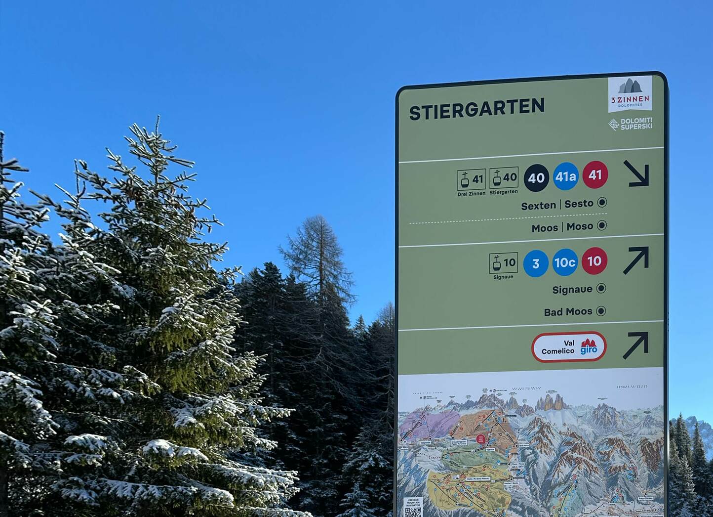 Wayfinding on the slopes