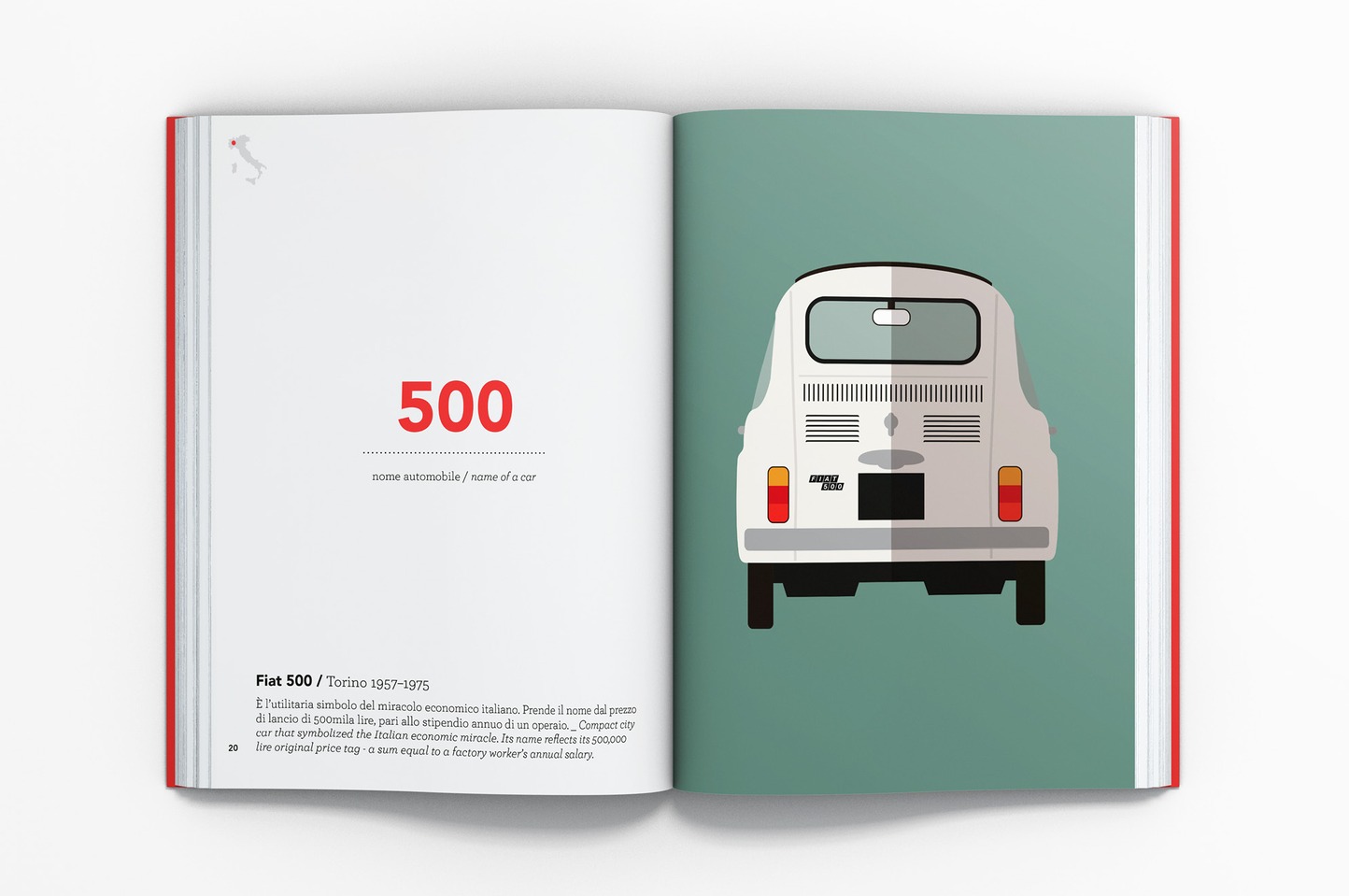 SouvenirL'Italia in 100 icone / Italy by 100 icons