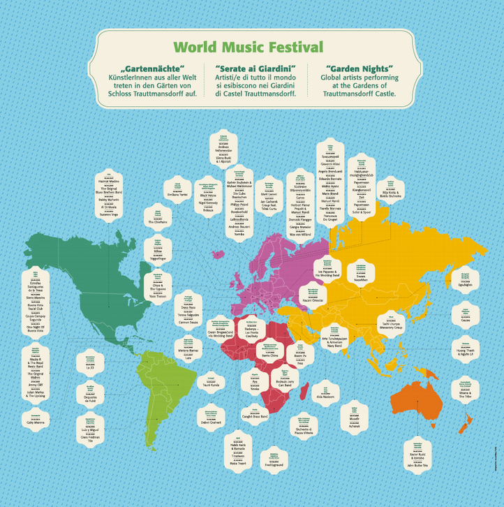 Infographic map